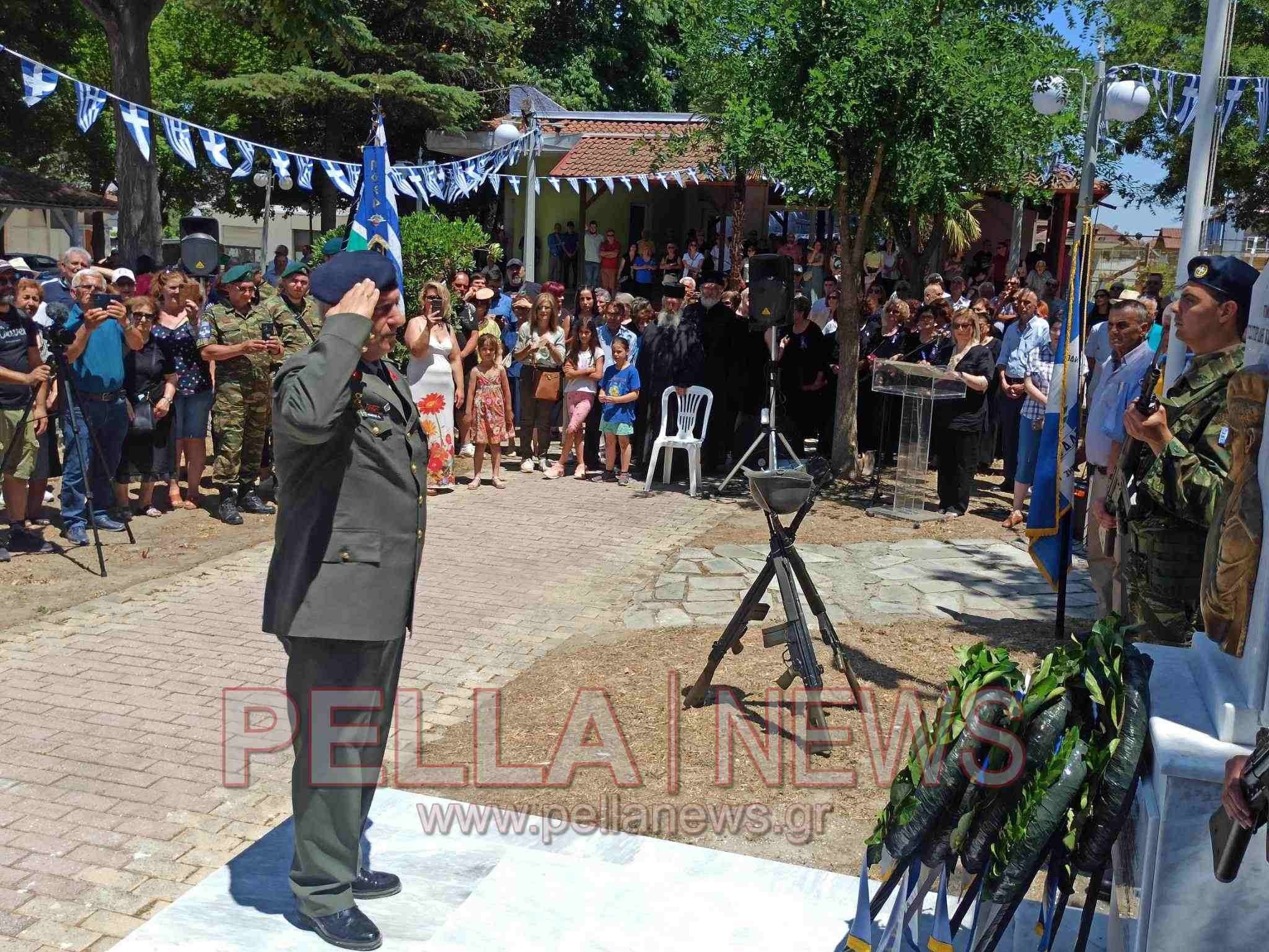 Κρύα Βρύση: Ρίγη συγκίνησης για τον ήρωα της ΕΛΔΥΚ Κων/νο Τσιτιρίδη (φώτος)