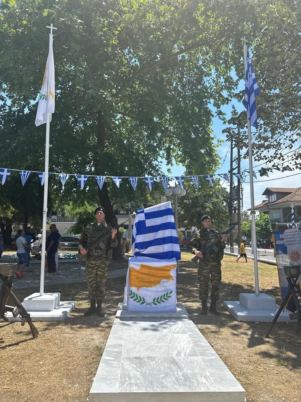 Λάκης Βασιλειάδης: «Η Πέλλα τιμά σήμερα έναν ακόμα ήρωα που έπεσε υπέρ πατρίδος»