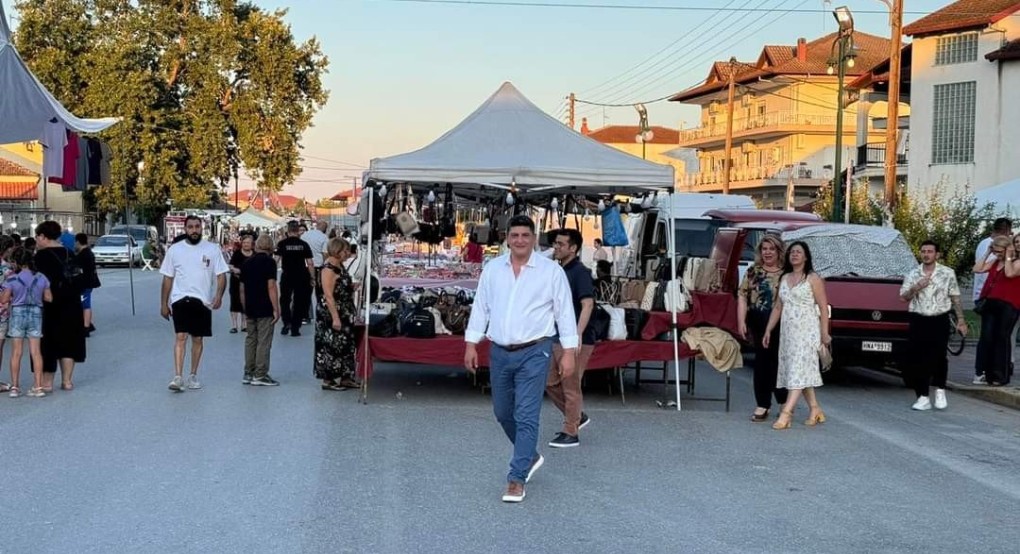 Στάθης Φουντουκίδης..έδωσε αέρα ανανέωσης στην 3η Εμποροπανήγυρη