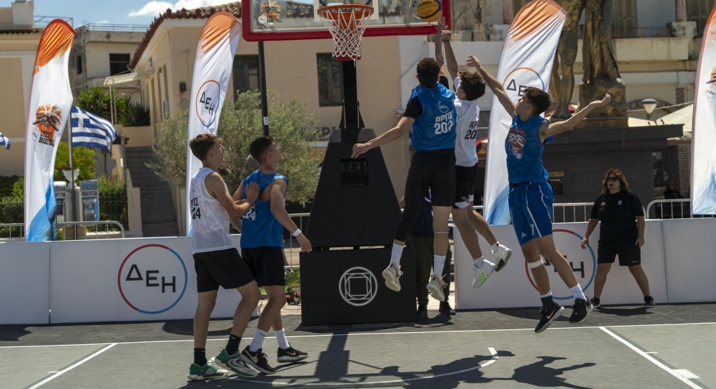 3x3 ΔΕΗ Street Basketball: Στην Κατερίνη το 6ο και τελευταίο τουρνουά για φέτος