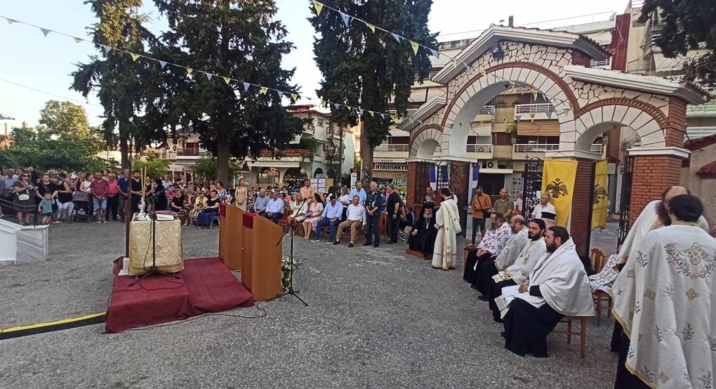 Γιαννιτσά/Άγιος Παΐσιος: Τιμή στο όνομα ενός υψηλά πνευματικού Αγίου