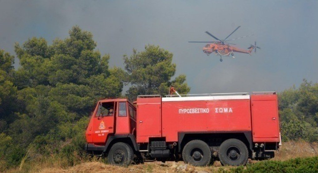 Πολύ υψηλός κίνδυνος πυρκαγιάς αύριο 29/7