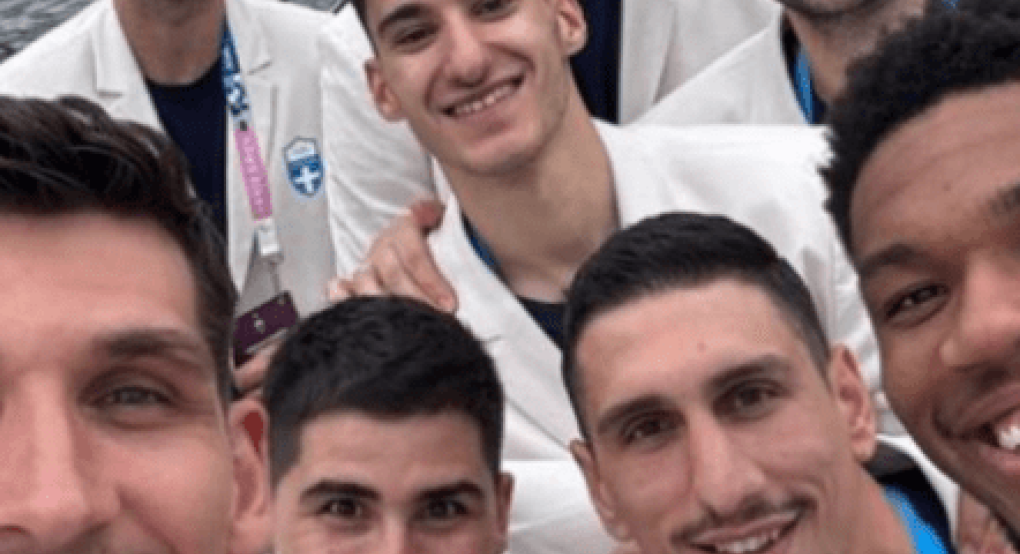 Εθνική Ελλάδας: Η selfie πριν από την τελετή έναρξης των Ολυμπιακών Αγώνων