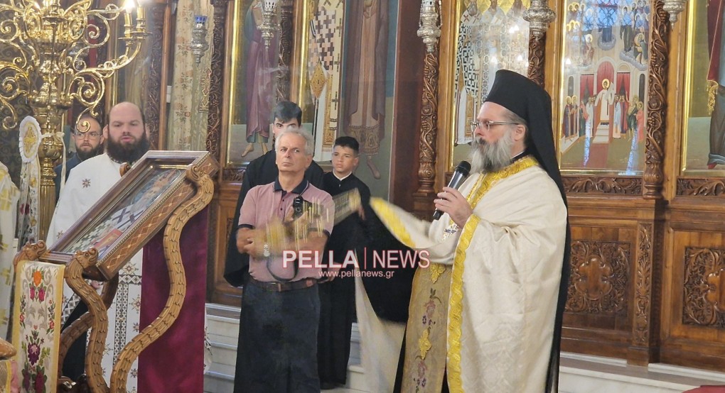 Στους εορτασμούς του Αγίου Καλλινίκου ο π Αντώνιος