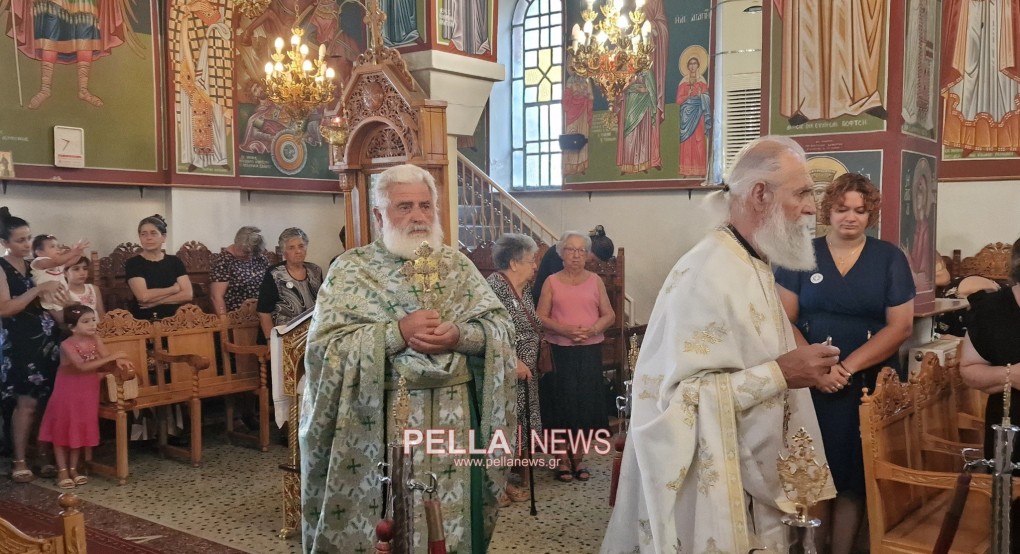 Φούστανη Αλμωπίας: Πανηγυρική Θεία Λειτουργία για την Απόδοση της Κοιμήσεως της Θεοτόκου