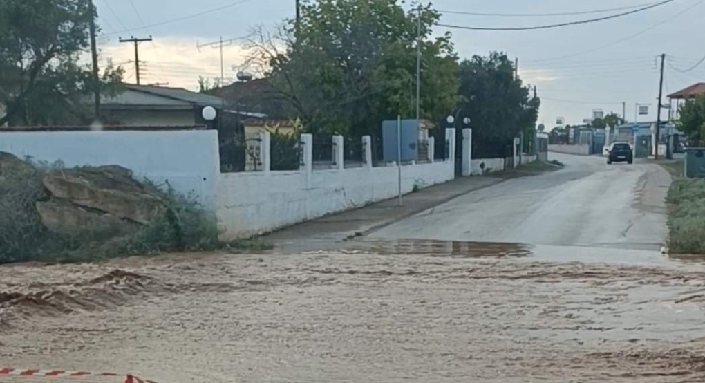 Χαλκιδική: Προβλήματα από την κακοκαιρία