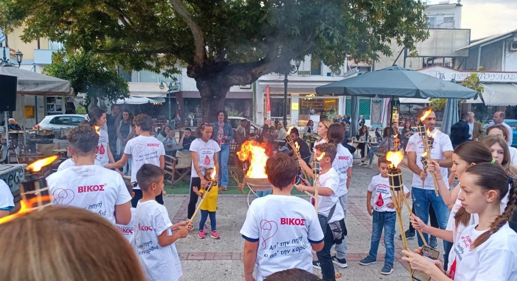 Προσφορά Ζωής: Η φλογα της αιμοδοσίας πέρασε και απο την πόλη μας την Αριδαία..