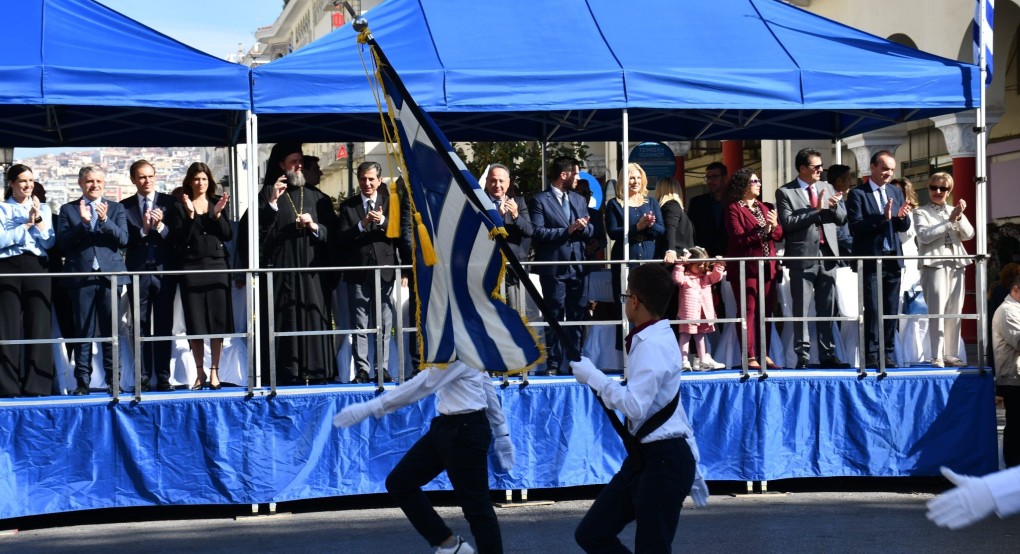 Δήλωση του ΥΜΑΘ Κωνσταντίνου Π. Γκιουλέκα  μετά το τέλος της μαθητικής παρέλασης στην Θεσσαλονίκη