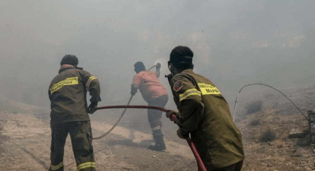 Χανιά: Φωτιά μαίνεται σε δύσβατη περιοχή κοντά στο χωριό Ροδάκινο