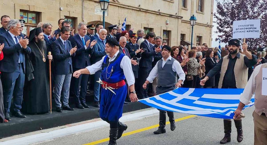 Ο ΥΜΑΘ Κωνσταντίνος Π. Γκιουλέκας στα Ελευθέρια της Σιάτιστας