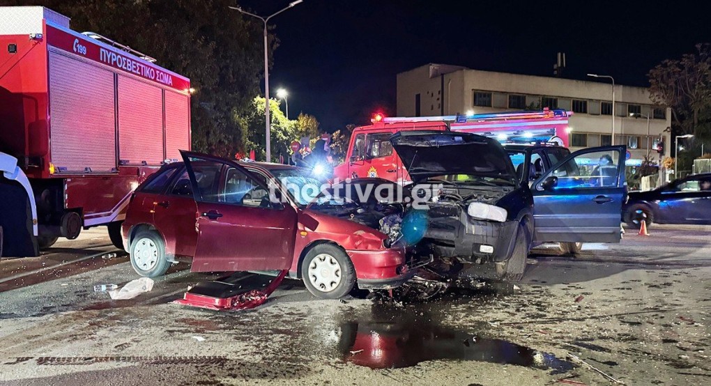 Θεσσαλονίκη: Σοκαριστική σύγκρουση με έναν νεκρό και πέντε τραυματίες στο κέντρο