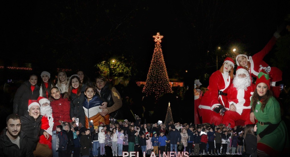 Μαγευτική Χριστουγεννιάτικη γιορτή στους Γαλατάδες (φωτογραφίες & βιντεο)