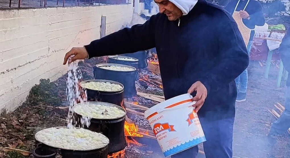 Αναβίωση του Εθίμου "Κουρμπάνι" στο Θεοδωράκι Αλμωπίας