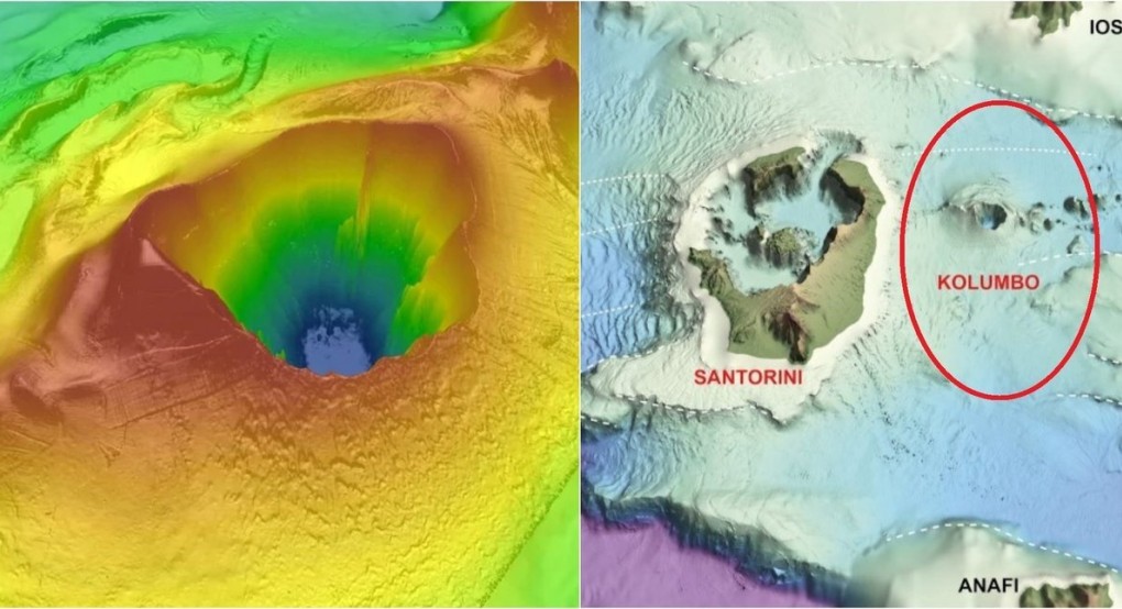Πού βρίσκεται το ηφαίστειο Κολούμπο στη Σαντορίνη: Γιατί οι επιστήμονες μετράνε την αναπνοή του