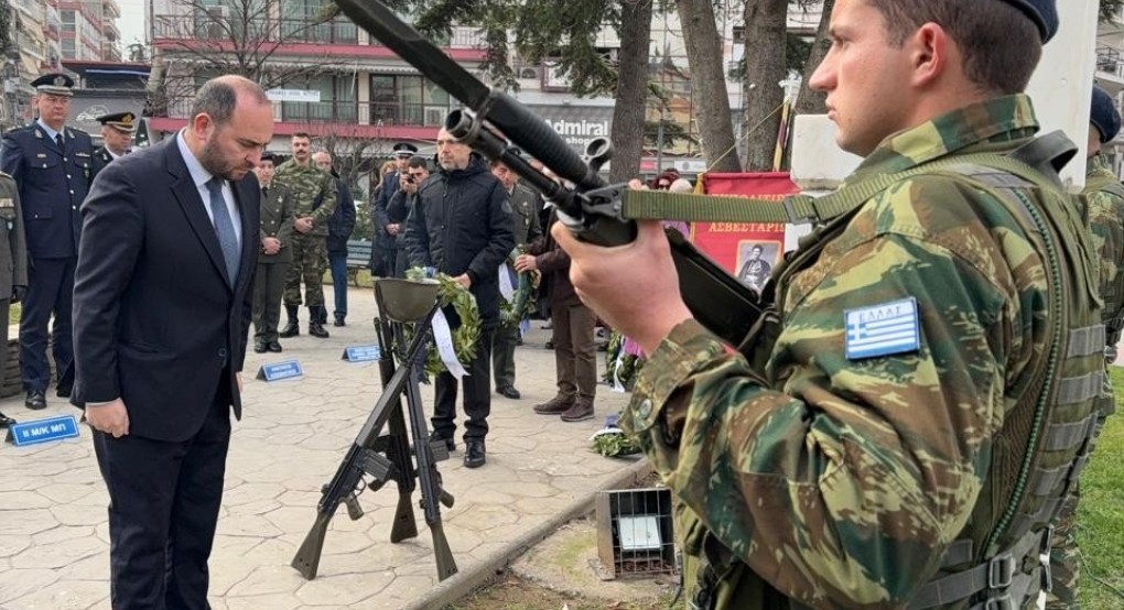 Εκπρόσωπος της Βουλής ο Λάκης Βασιλειάδης στις εκδηλώσεις Μνήμης του Μακεδονομάχου Γκόνου Γιώτα