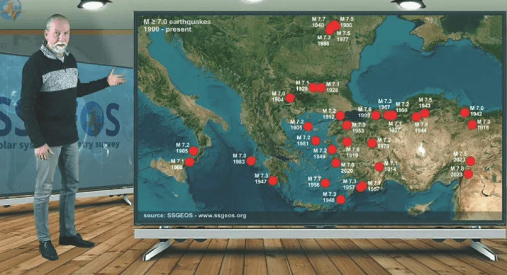 Φρανκ Χούγκερμπετς: «Έρχεται μεγάλος σεισμός στην Ελλάδα»