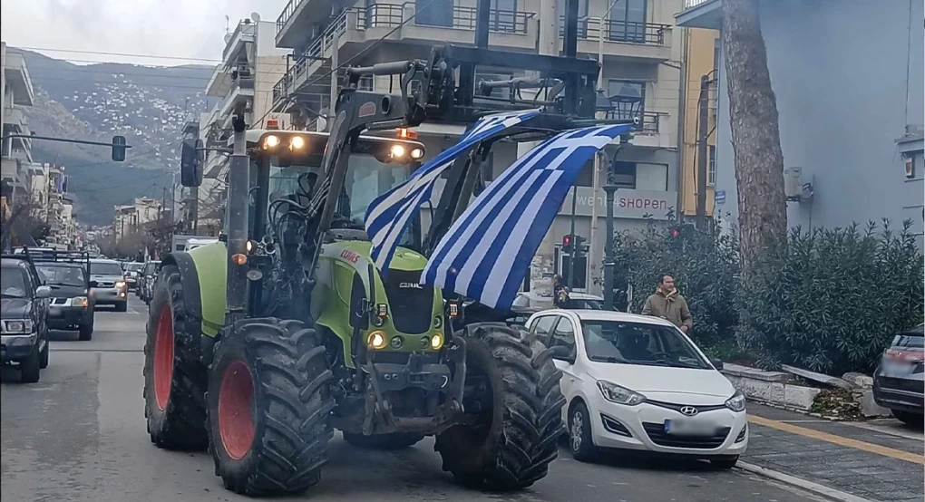 Αγροτικές κινητοποιήσεις: Συλλαλητήρια παραγωγών σε Φάρσαλα και Mικρό Ελευθεροχώρι