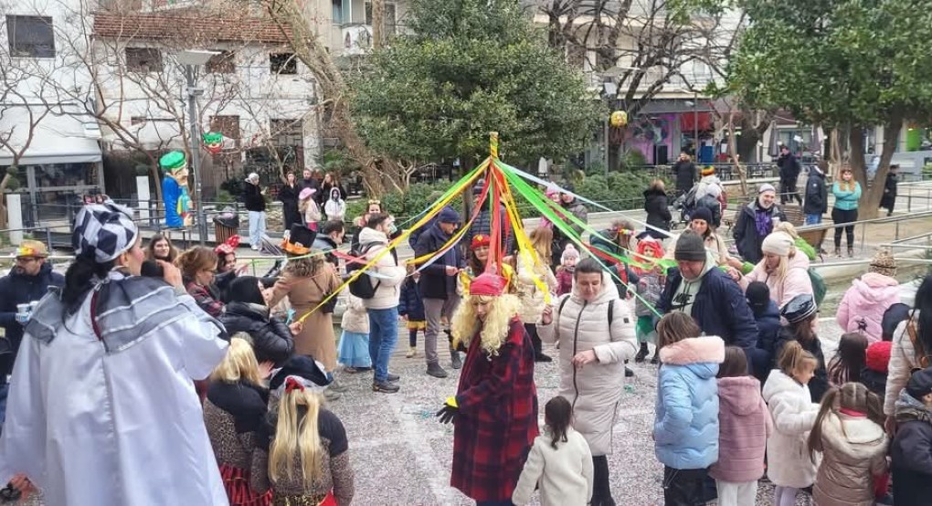 Ξεκίνησε το Καρναβάλι της Έδεσσας με ένα χαρούμενο παιδικό πάρτι στους Μικρούς Καταρράκτες!