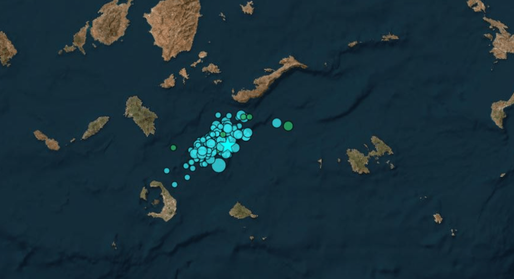 Σεισμός 4,2 Ρίχτερ ανοιχτά της Ανάφης