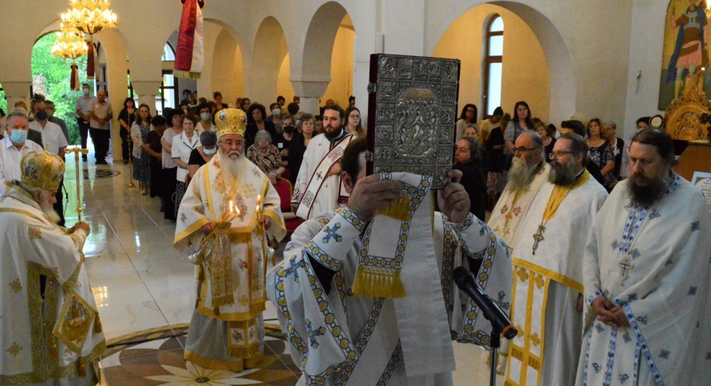 Πανηγυρική θεία Λειτουργία για την Αγία Βασσα