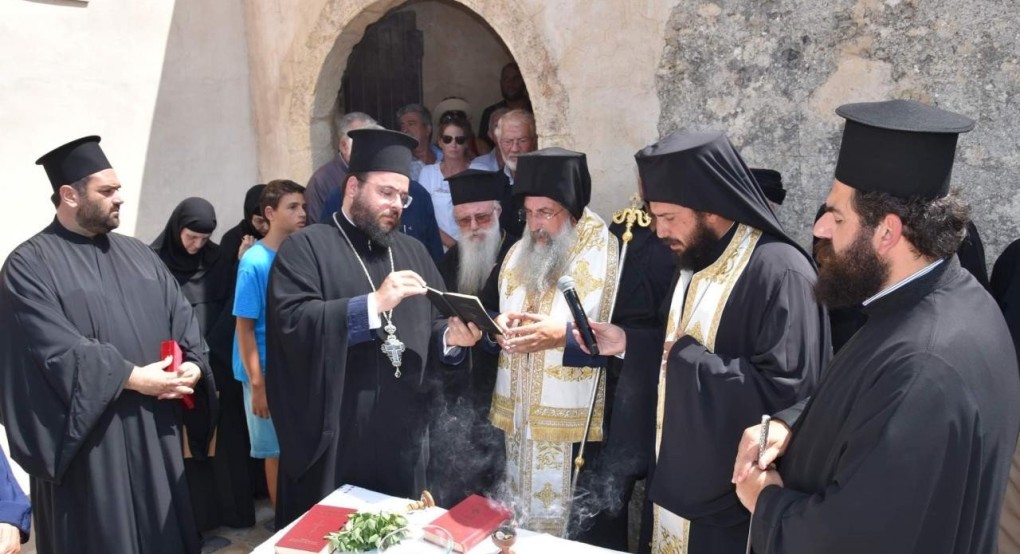 Ρέθυμνο: Εγκαινιάστηκε το ανακαινισμένο μοναστηριακό συγκρότημα Μιχαήλ Αρχαγγέλου Φοινικιάς