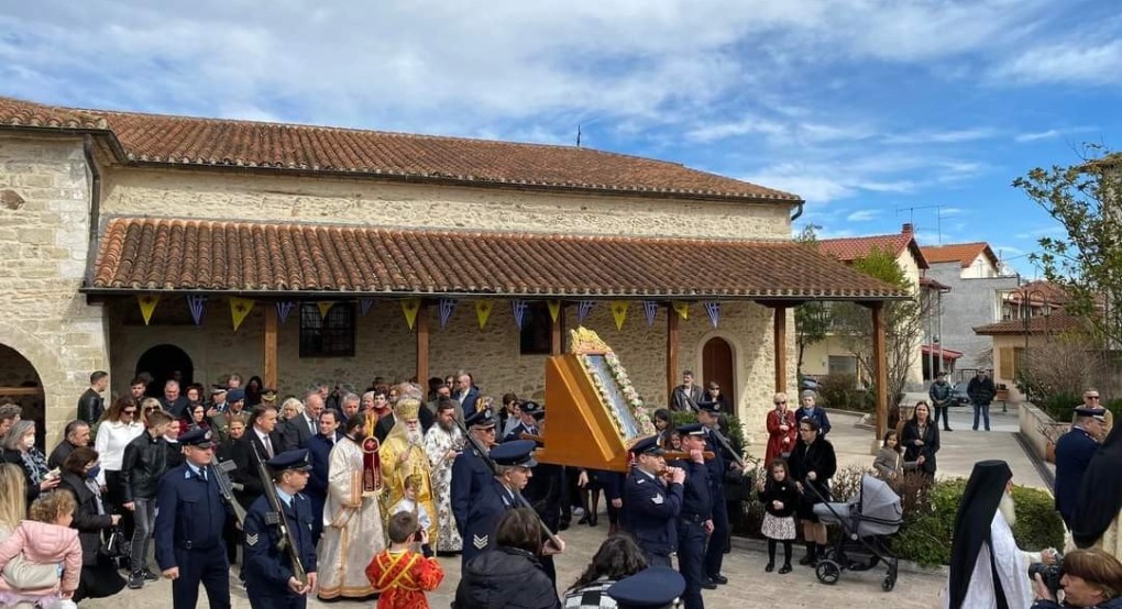 Γουμένισσα: Λιτανεία της Ιερης εικόνας της Παναγίας