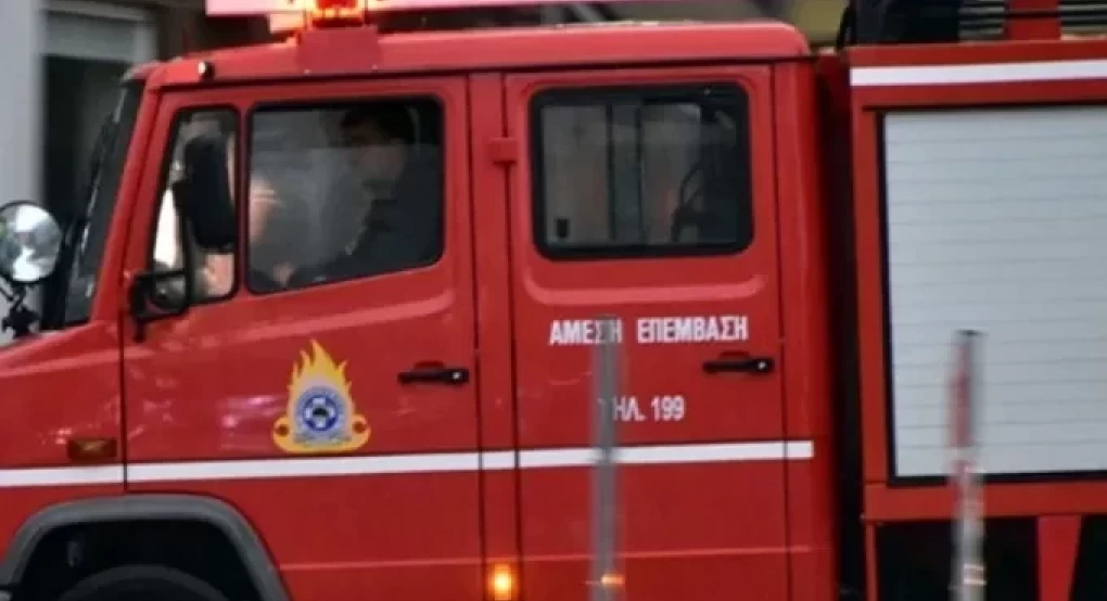 Φωτιά σε ξένο τουριστικό λεωφορείο στις Σέρρες