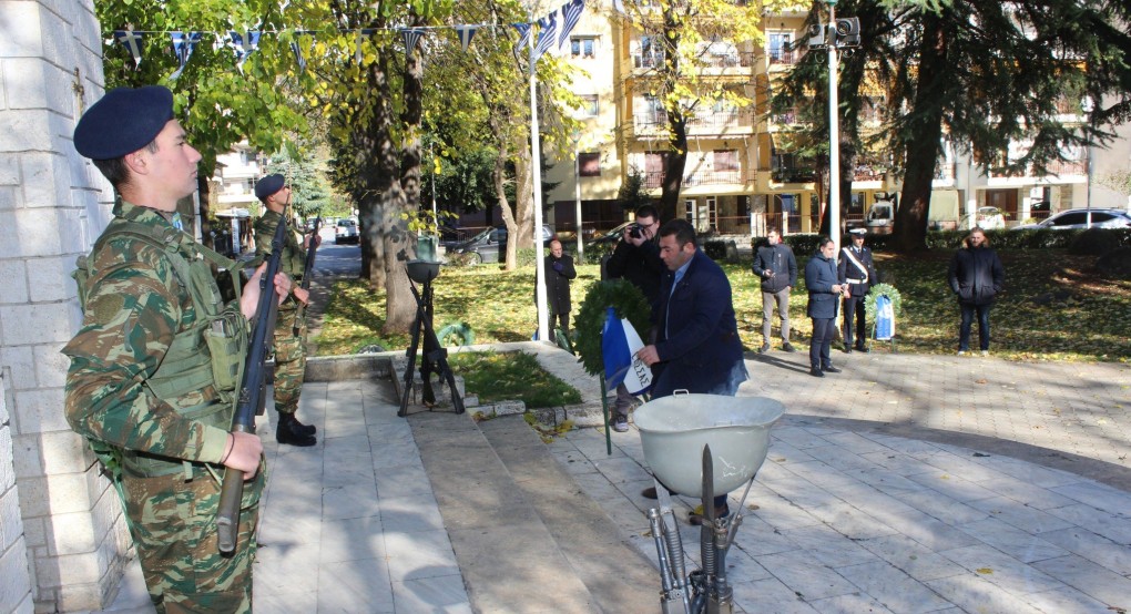 Μιχάλης Σαμλιδης..Τίμησε την Εθνική Αντίσταση και δήλωσε παρών