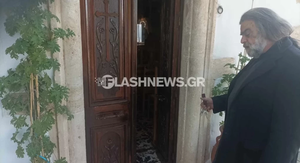 Άγνωστοι έσπασαν την πόρτα της εκκλησίας στους τάφους των Βενιζέλων – Τι λέει ο εφημέριος του ναού
