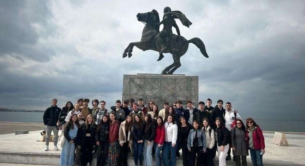 Εβδομάδα Erasmus- Το 1ο ΓΕΛ Έδεσσας υποδέχτηκε ομάδα 35 μαθητών/τριων από την Πολωνία, την Ισπανία και την Ιταλία με τους συνοδούς καθηγητές τους