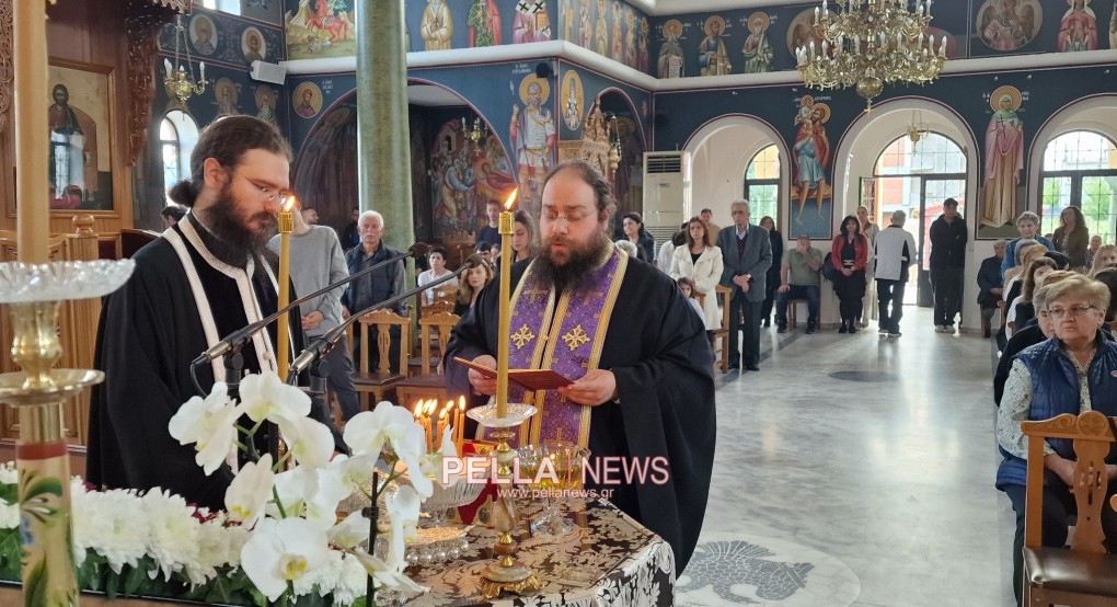 Το Μέγα Ευχέλαιο στον ΙΝ Αγίου Αντώνιου Αριδαίας