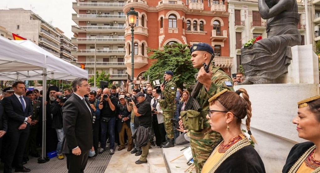 Ο Περιφερειάρχης Κεντρικής Μακεδονίας Απόστολος Τζιτζικώστας στις εκδηλώσεις για την Ημέρα Μνήμης της Γενοκτονίας των Ελλήνων του Πόντου στη Θεσσαλονίκη