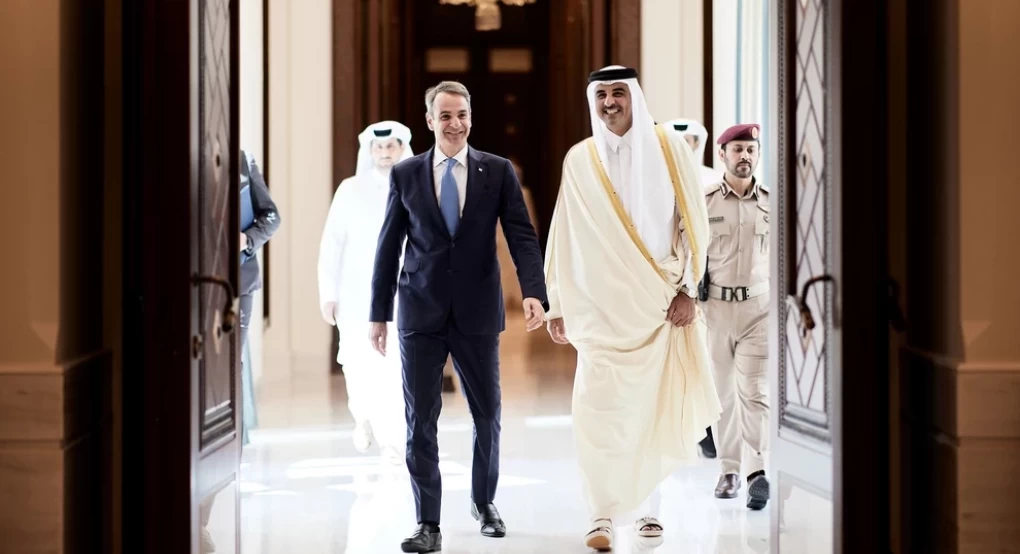 Επενδύσεις και ενέργεια στη συνάντηση του Κυριάκου Μητσοτάκη με τον Εμίρη του Κατάρ – Συνεχίζονται οι πυρετώδεις προεκλογικοί ρυθμοί