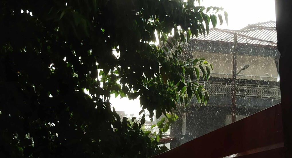 Και βροχή με ήλιο στα Γιαννιτσά (pic)