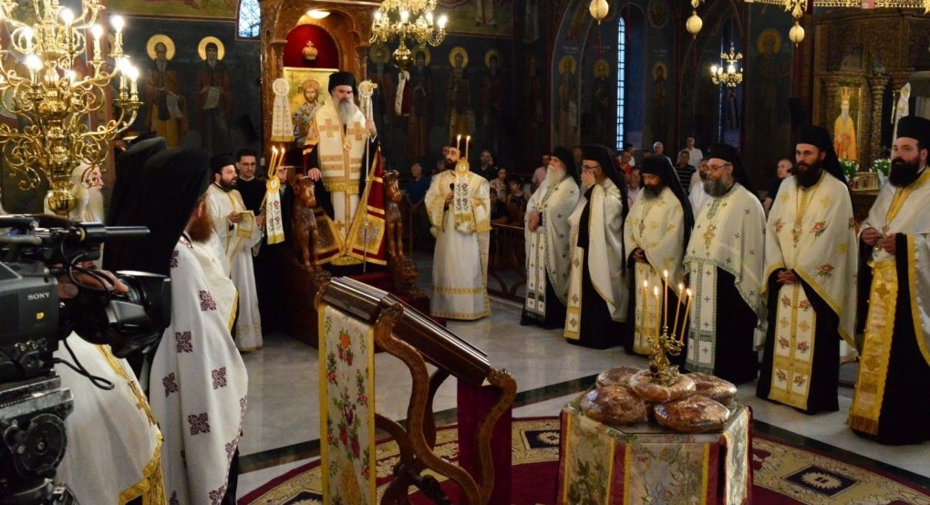 Εορτάσθηκε η πανήγυρις των Αγίων Αναργύρων Κοσμά και Δαμιανού στον Ιερό Καθεδρικό Ναό Αγ. Σκέπης Εδέσσης