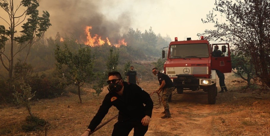 Υψηλός κίνδυνος εκδήλωσης πυρκαγιάς σήμερα σε Θεσσαλονίκη, Κιλκίς και Πιερία