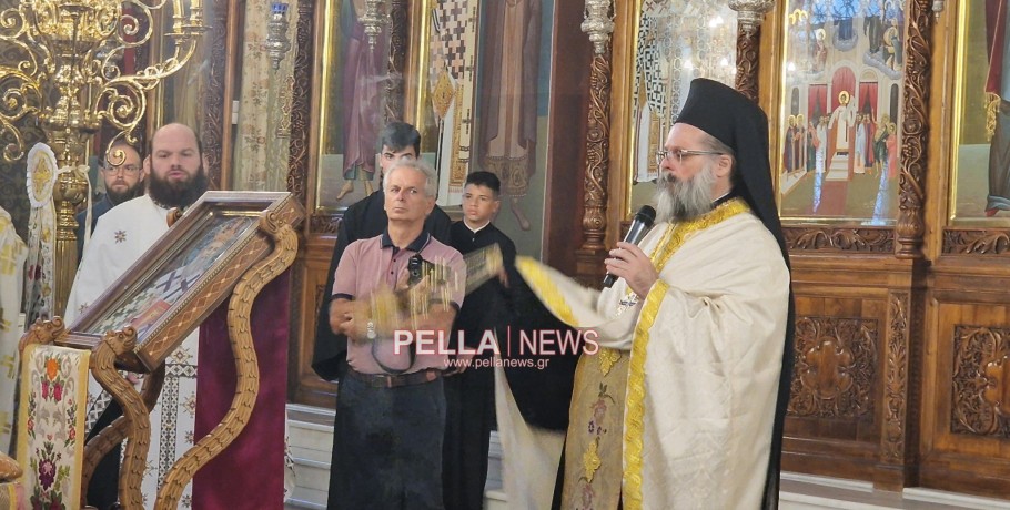 Στους εορτασμούς του Αγίου Καλλινίκου ο π Αντώνιος