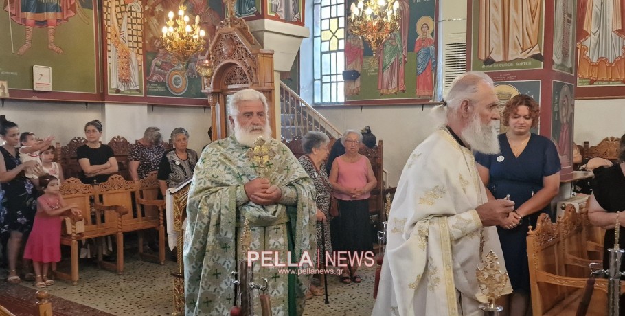 Φούστανη Αλμωπίας: Πανηγυρική Θεία Λειτουργία για την Απόδοση της Κοιμήσεως της Θεοτόκου