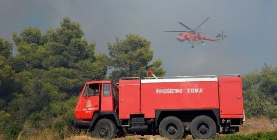 Πολύ υψηλός κίνδυνος πυρκαγιάς και σήμερα