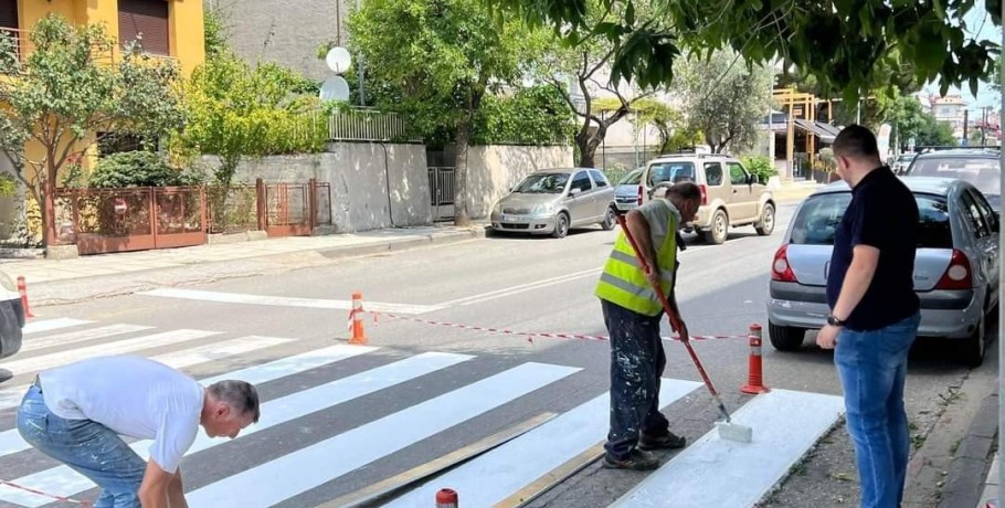 Έδεσσα: εργασίες βελτίωσης των διαβάσεων πεζών