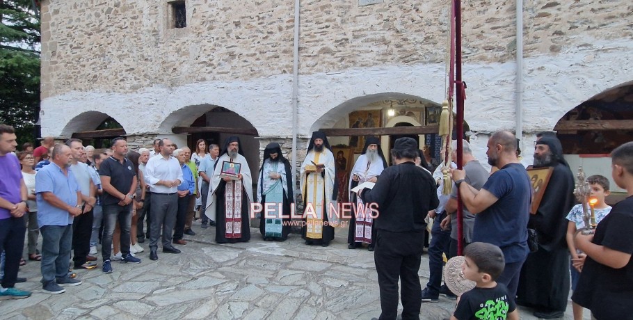 Πανηγυρίζει η Ιερά Μονή Αρχαγγέλου Μιχαήλ Αλμωπίας