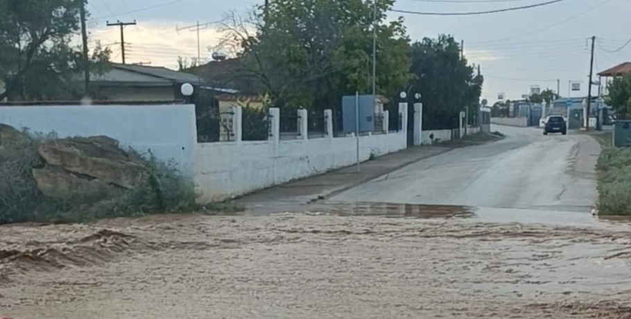 Χαλκιδική: Προβλήματα από την κακοκαιρία