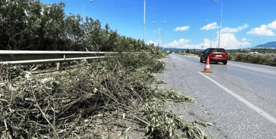 Εργασίες συντήρησης στην 30η Επαρχιακή Οδό από την ΠΚΜ