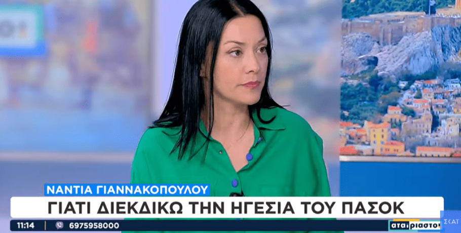 Νάντια Γιαννακοπούλου στον FLASH: Το ΠΑΣΟΚ να ξαναπιάσει το νήμα με την κοινωνία