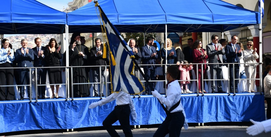 Δήλωση του ΥΜΑΘ Κωνσταντίνου Π. Γκιουλέκα  μετά το τέλος της μαθητικής παρέλασης στην Θεσσαλονίκη