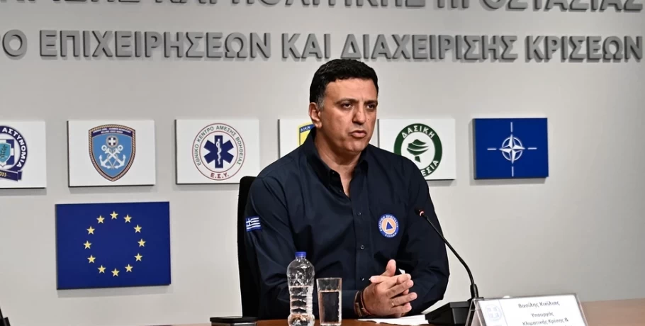 Κικίλιας: «Υπό άλλες συνθήκες οι ποσότητες νερού που έπεσαν θα ήταν μοιραίες»