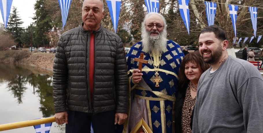 Ο Αγιασμός των Υδάτων στο Ριζό Σκύδρας (βιντεο /φωτογραφίες)