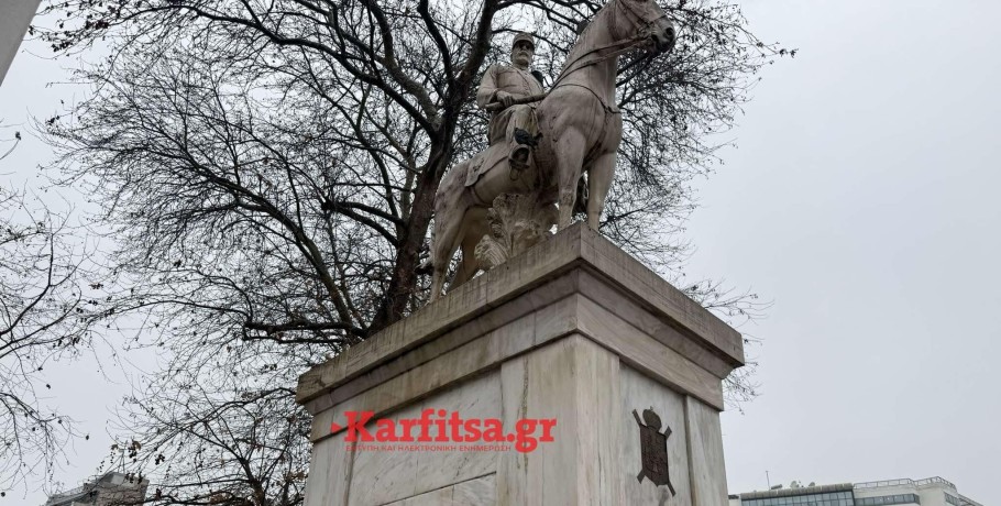 Θεσσαλονίκη: Βανδαλισμός μνημείων και αγαλμάτων (ΦΩΤΟ)