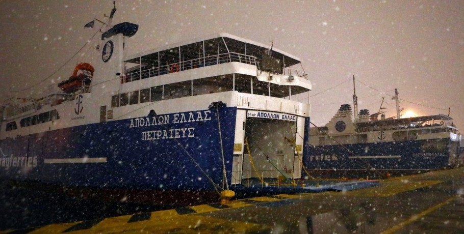 Απαγορευτικό απόπλου σε πολλά λιμάνια λόγω των ανέμων -Ποια δρομολόγια δεν πραγματοποιούνται