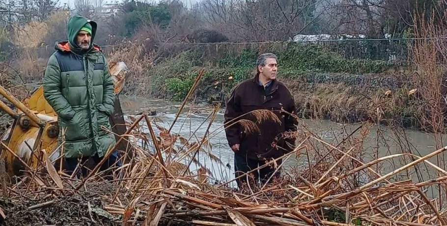 Καθαρισμός του ποταμού Εδεσσαίου: Έργο αντιπλημμυρικής προστασίας από την ΠΕ Πέλλας